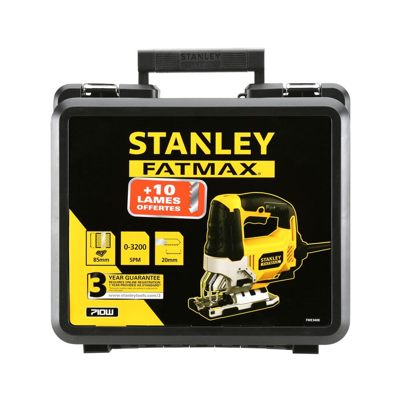 Scie sauteuse pendulaire de 710 W, incluant 10 lames de scie (STANLEY FME340KA-QS)