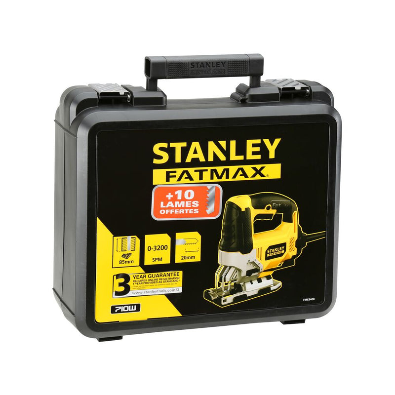 Scie sauteuse pendulaire de 710 W, incluant 10 lames de scie (STANLEY FME340KA-QS)