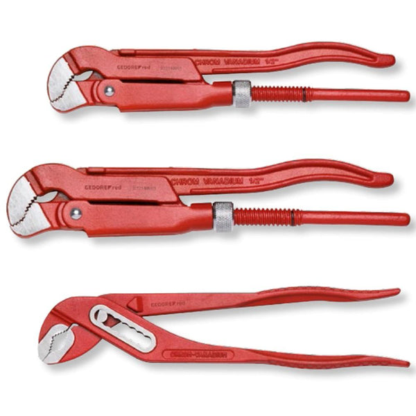 Pliers set 3 pieces, 2x pipe 1xWapu (GEDORE R27000003) (3300040)