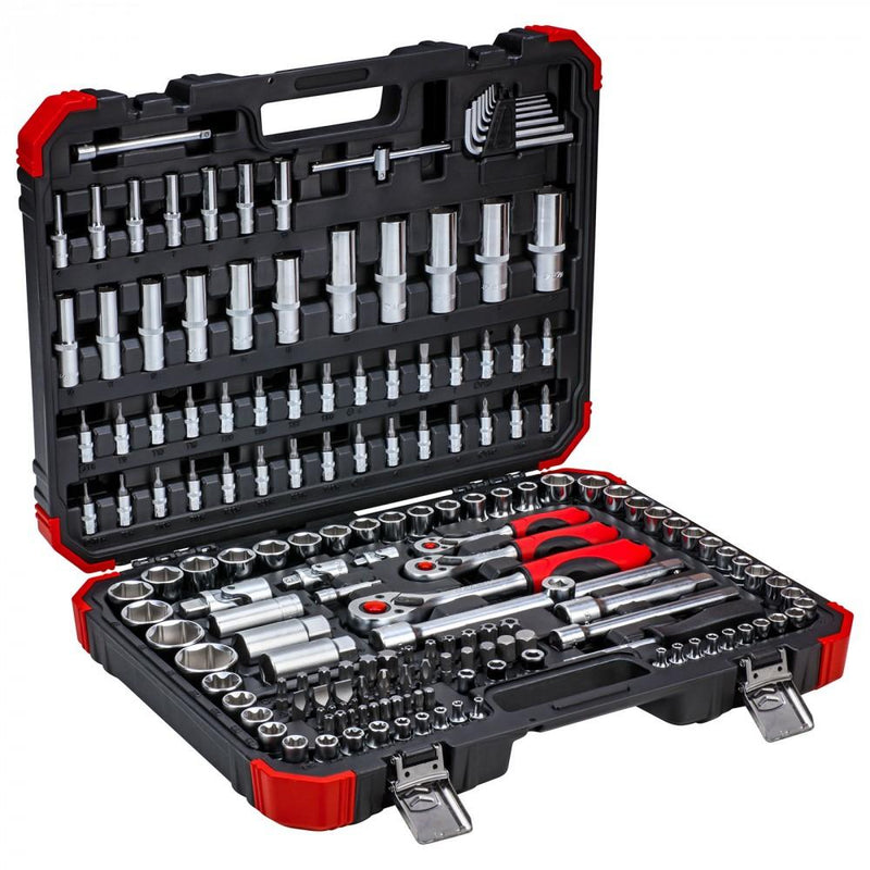 Socket set 1/4+3/8+1/2 172 pieces (GEDORE R45603172) (3300058)