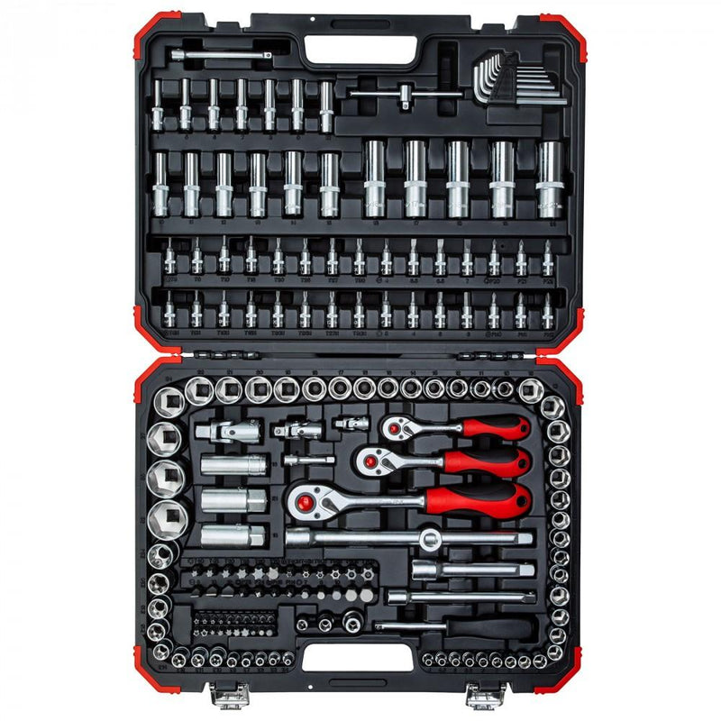 Socket set 1/4+3/8+1/2 172 pieces (GEDORE R45603172) (3300058)