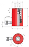 Single-acting hollow piston cylinders (33T, 50mm) (HI-FORCE HHS302)