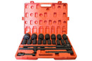 3/4" socket wrench set 13/16"-2", L: 90 mm, 21 pieces SAE (JQ-34-ZT021B-SAE) 
