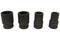 1" Sechskant Steckschlüssel Set 22mm-41mm, L: 80mm, 4 Teilig (JQ-80-1-4set)