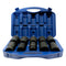 3/4" hex socket wrench set 17-41mm, L: 80mm, 10 pieces (JQ-80-34-10set)
