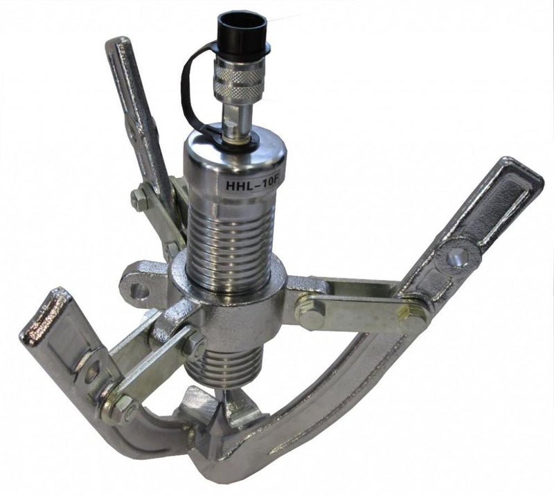 Hydraulic wheel hub puller with external hand pump 10 t (L-10F-MP)