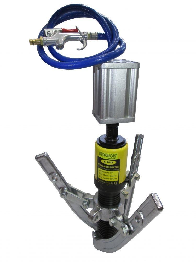Hydraulischer Radnabenabzieher mit Luftdruck (10T / Ø50-250) (L-10Q)