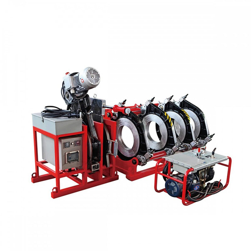 HDPE (KPE) (Ø280-450MM) pipe connection, pipe welding machine 8.2KW/400V (LHC450)