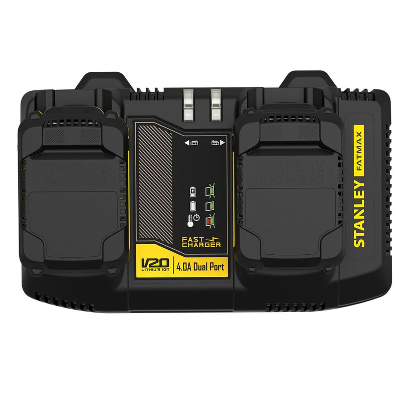 V20 4A FatMax Dual Charger (STANLEY SFMCB24-QW)