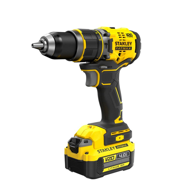 18V/2x4Ah cordless impact drill set in case (STANLEY SFMCD721M2K-QW) 