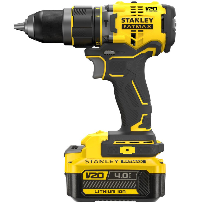 18V/2x4Ah cordless impact drill set in case (STANLEY SFMCD721M2K-QW) 