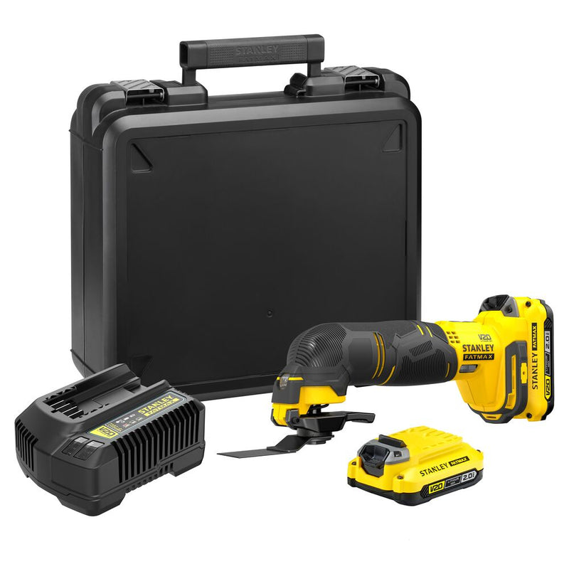 18V/2x2.0Ah FATMAX cordless multi-tool (STANLEY SFMCE500D2K-QW)
