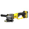 18V/2x4Ah Ø125mm FATMAX cordless angle grinder, case (STANLEY SFMCG400M2K-QW)