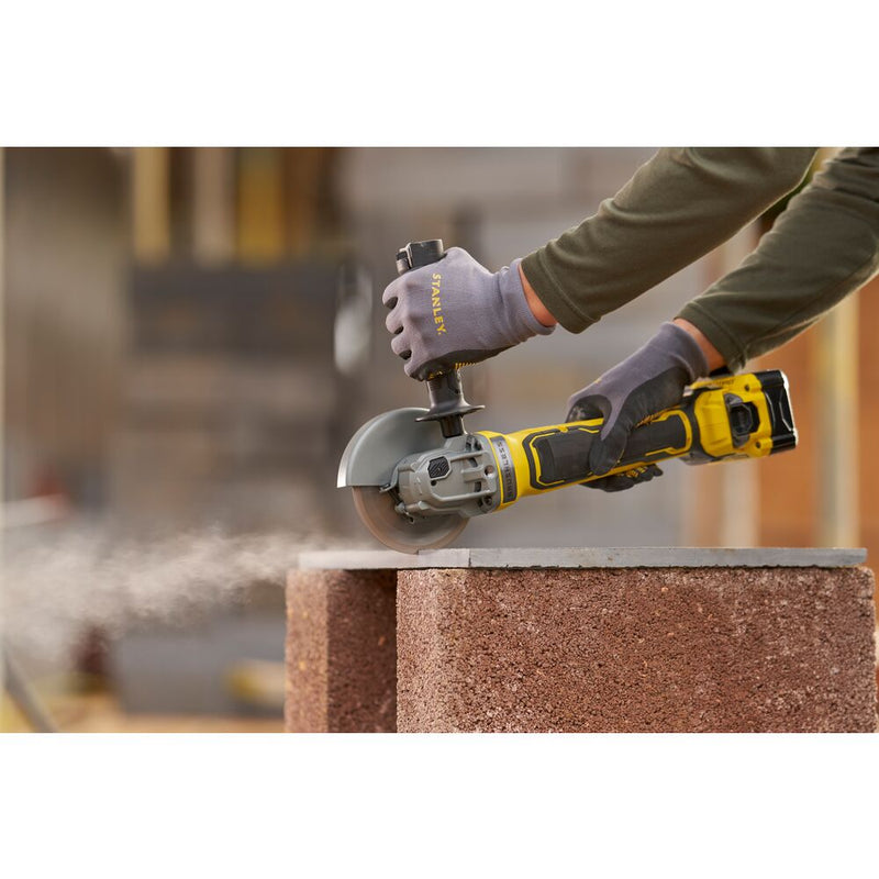 18V FATMAX V20 cordless angle grinder, 125mm, without battery, brushless (STANLEY SFMCG700B-XJ)