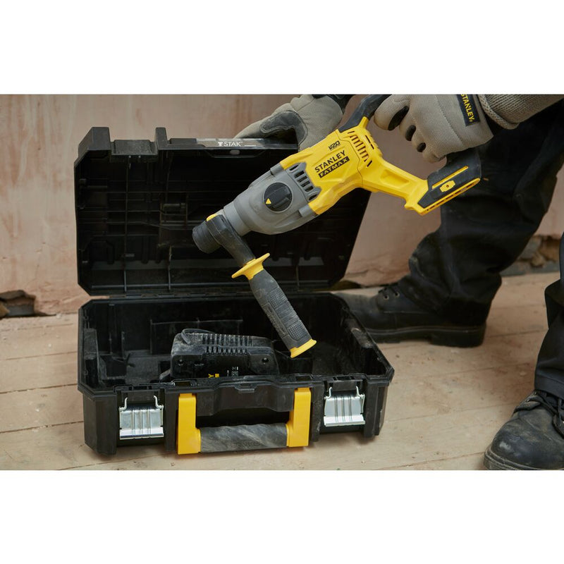 Marteau perforateur combiné sans fil SDS+ FatMax 18 V/4 Ah 2J (STANLEY SFMCH900M22-QW)