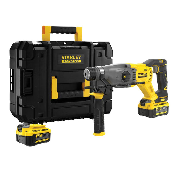 18V/4Ah 2J SDS+ FatMax cordless combination hammer drill (STANLEY SFMCH900M22-QW)