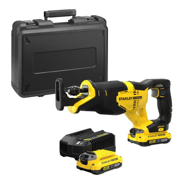 18V FATMAX cordless reciprocating saw 2x2Ah brushless in case (STANLEY SFMCS310D2K-QW)