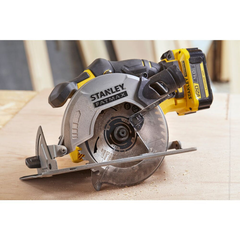 18V/2x4Ah FATMAX cordless circular saw V20, case (STANLEY SFMCS500M2K-QW)