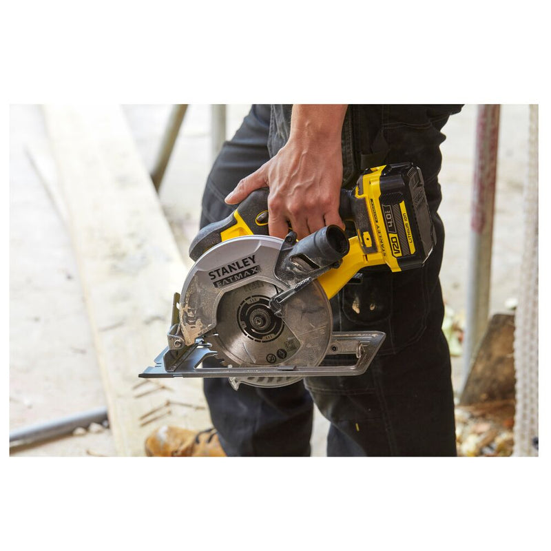 18V/2x4Ah FATMAX cordless circular saw V20, case (STANLEY SFMCS500M2K-QW)