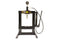 10T workshop press with built-in hand pump and pressure gauge (SP10)