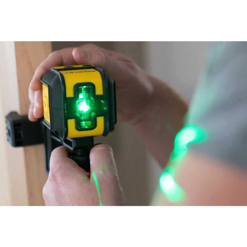 Cross and line laser Cross90™ – Green, 16m (STANLEY STHT77499-1)