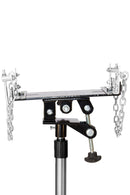 Transmission jack up to 0.5 tons with 2-stage telescopic cylinder (TJ500D) 