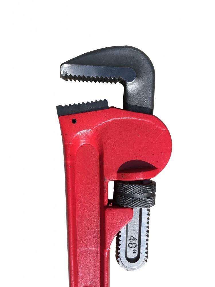 One-hand pipe wrench 48" (WT2207)