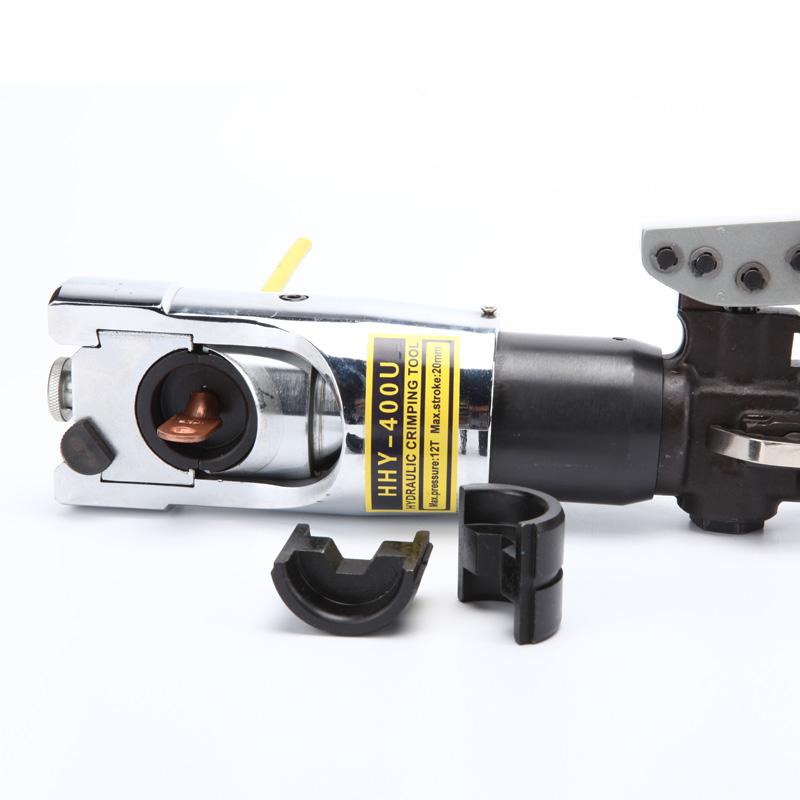 Hydraulic crimping tool with auto. Pressure Control Valve 50-400mm2-U Head (Y-400U)