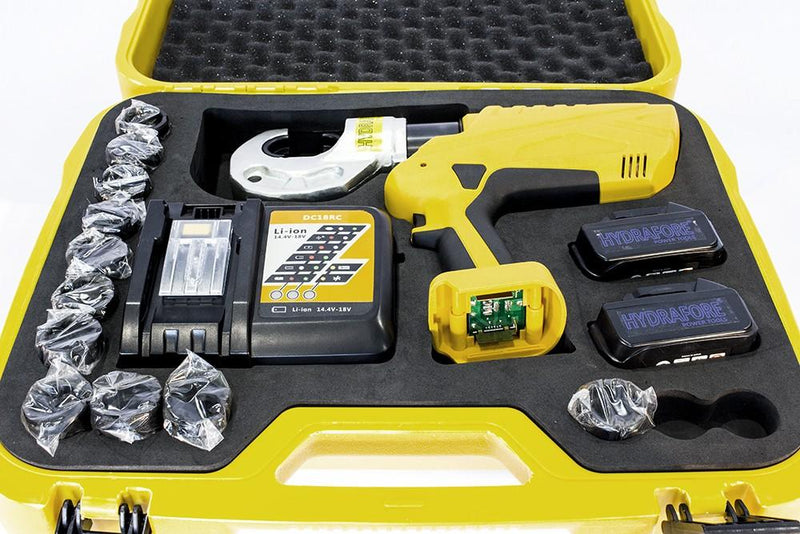 18V/4Ah Hydraulic Crimping Tool 12T / 16-400mm2 (YD-400D)