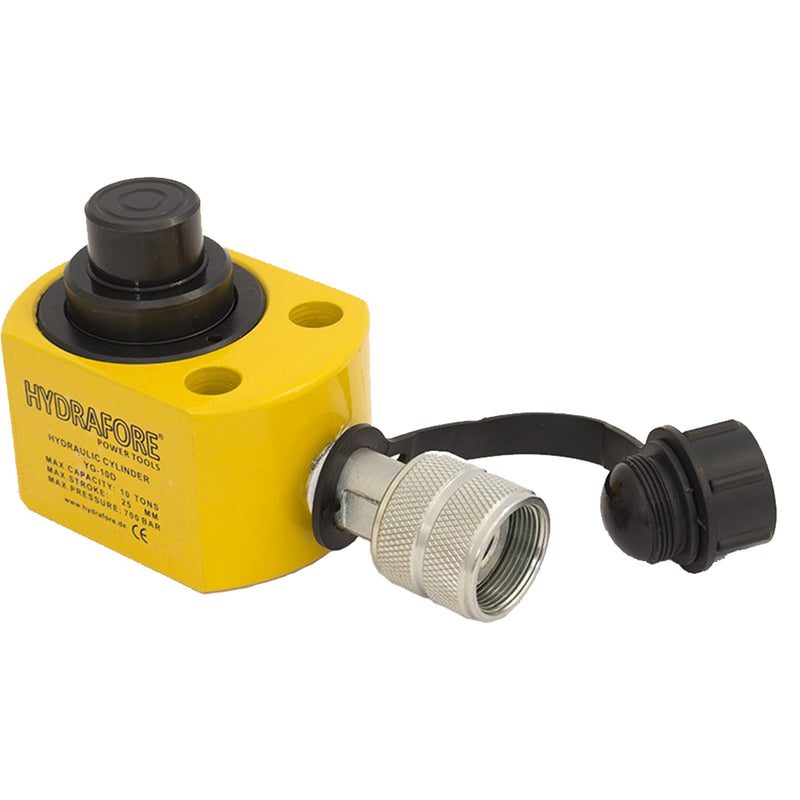 Hydraulic short stroke cylinder (10 ton, 25 mm) (YG-10D) B-WARE