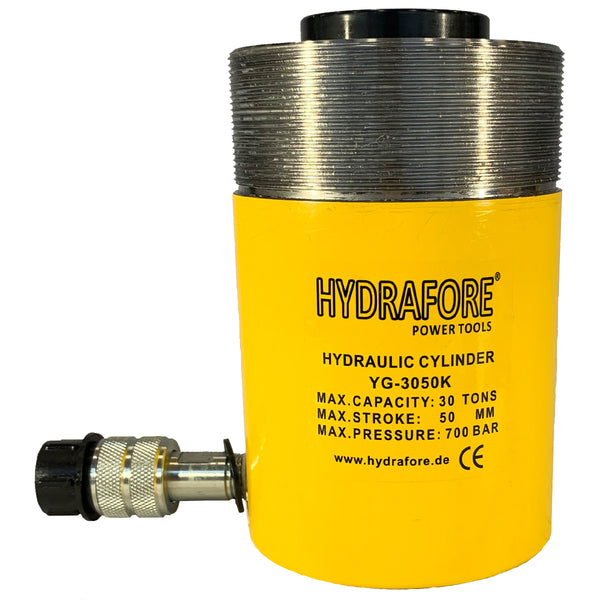 Collar Threaded Hollow Cylinder (30 Ton, 50mm) (YG-3050KCT) 