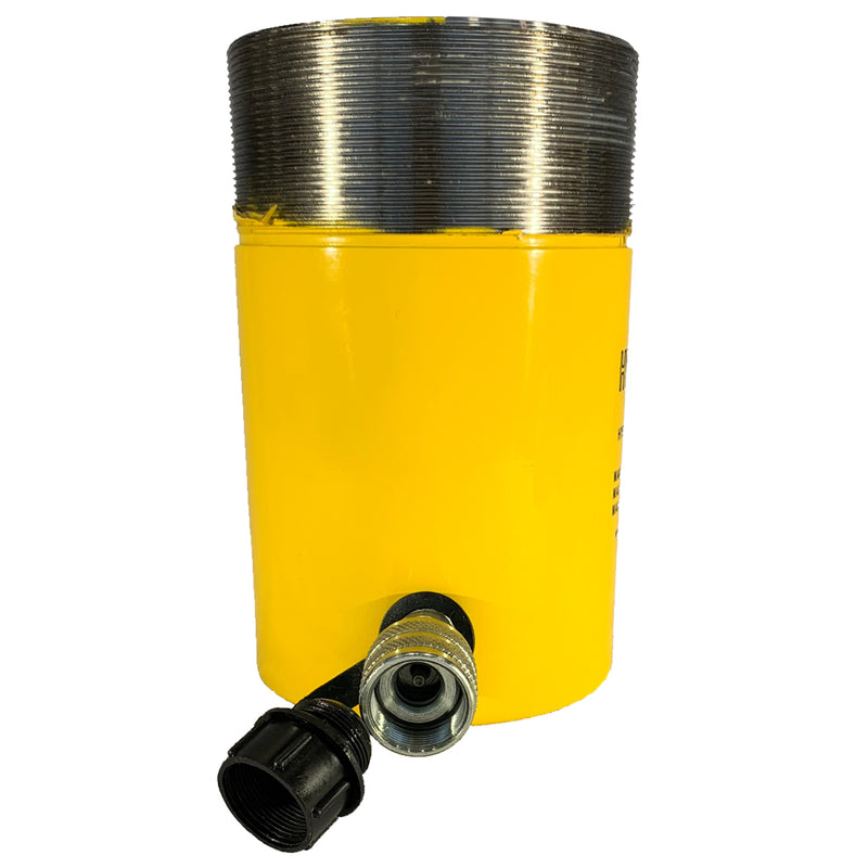 Einzelwirkender Hydraulikzylinder mit Kragengewinde (50Ton-100mm) (YG-50100CT)