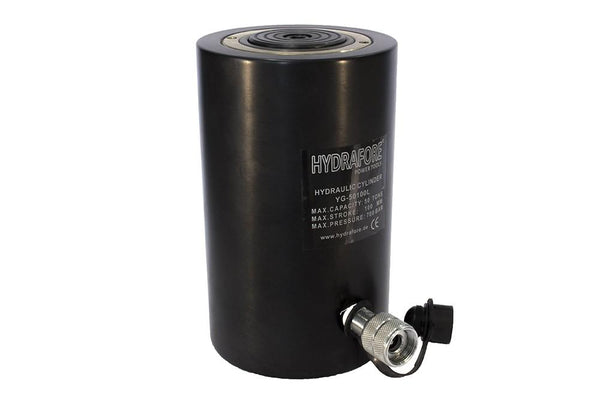 Aluminum Hydraulic Cylinder (50 Ton, 100mm) (YG-50100L)