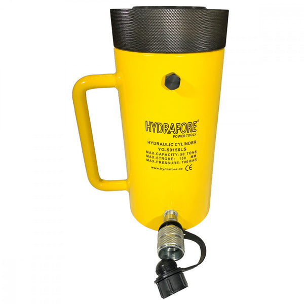Cylindre à bague de réglage hydraulique (50 tonnes, 150 mm) (YG-50150LS)