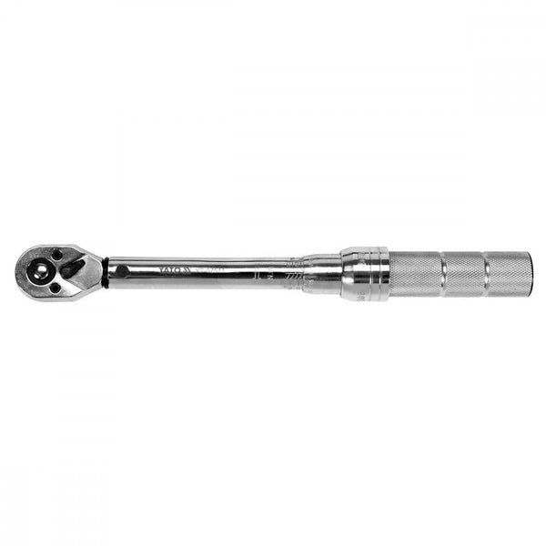 Torque wrench with reversible ratchet, 1/2", 10-60Nm (YATO YT-07611)