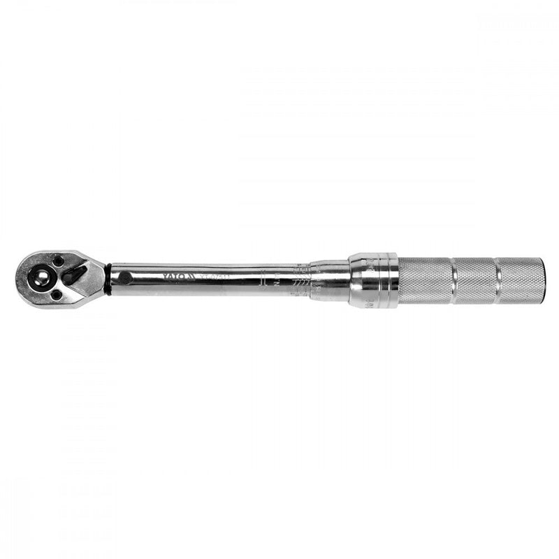 Torque wrench with reversible ratchet, 1/2", 10-60Nm (YATO YT-07611)