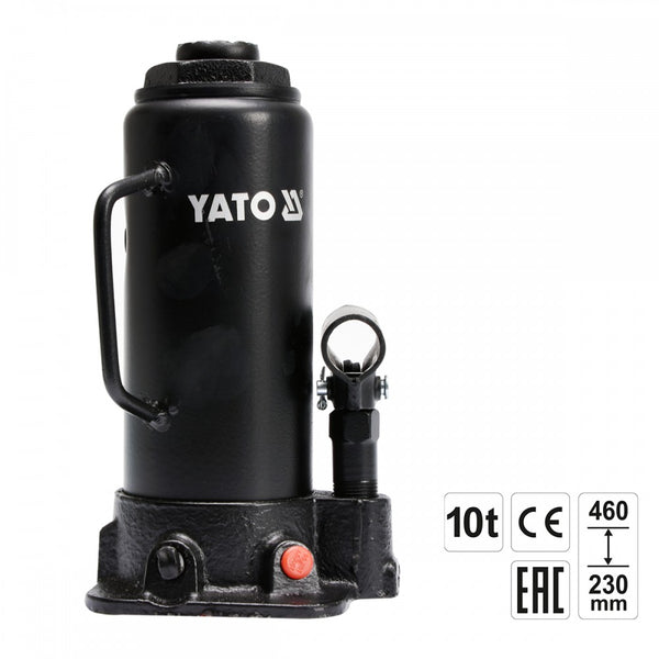 Hydraulic Stamp Jack 10T Jack 230-460mm (YATO YT-17004)