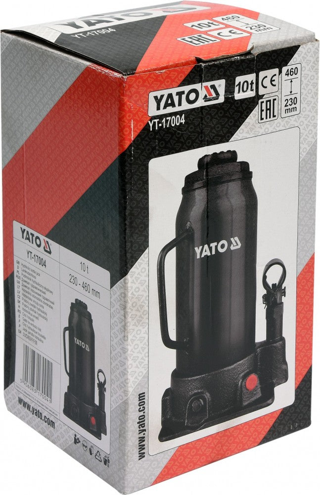 Hydraulic jack 10T / 230-460mm (YATO YT-17004)