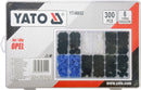 Car/car fastening clips assortment box 300 pieces OPEL (YATO YT-06652)