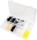 Car/car fastening clips assortment box 345 pieces PEUGEOT (YATO YT-06653)