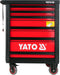 YATO workshop trolley, 6 drawers, 450kg, EMPTY (YT-0902)