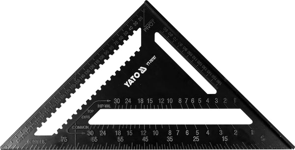 Carpenter's square, triangle ALU 300mm (YATO YT-70787)