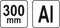 YATO Zimmermannswinkel, Dreieck ALU 300mm (YT-70787)